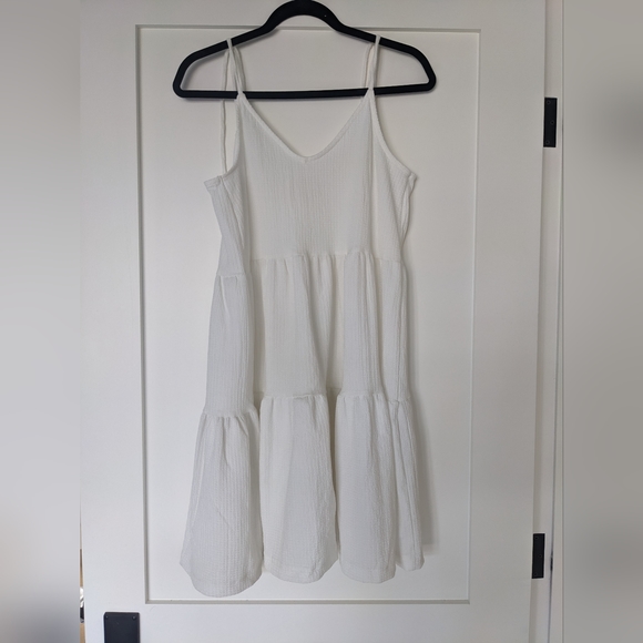 H&M white summer dress. Size small. - Picture 4 of 9